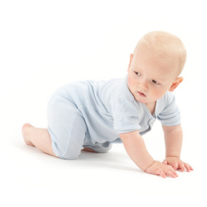 Infants will quickly crawl away from a water vein if they are placed over it.