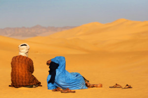 It’s hard to believe, but in the Sahara there are huge deposits of fossil groundwater.